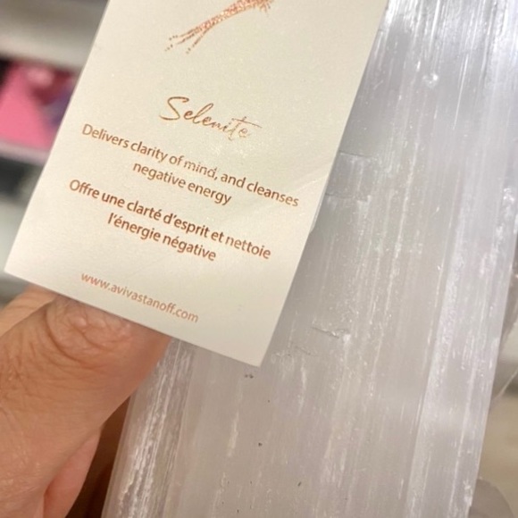 🪞 NEW chakra selenite gemstone crystal necklace pendant - Picture 6 of 11